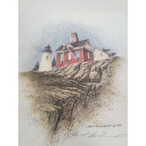 Ben Richmond "Morning Fog" & Eastern Light" Rare 1999 Signed W/ COA Brand NEW